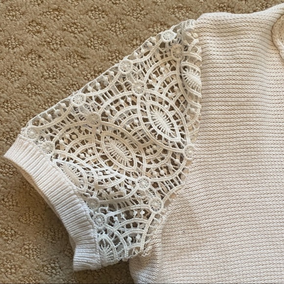 Loft Lace sweater tee - Picture 7 of 7